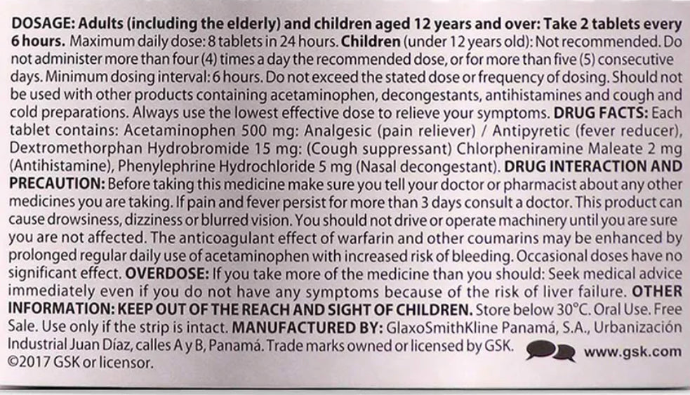 Panadol Multisymtom