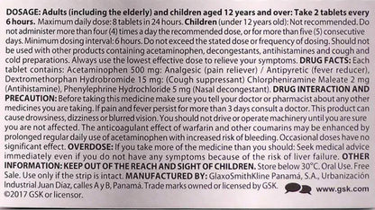 Panadol Cold & Flu (Daytime)